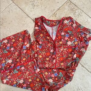 Summersault Silky Luxe PJ Set, size large